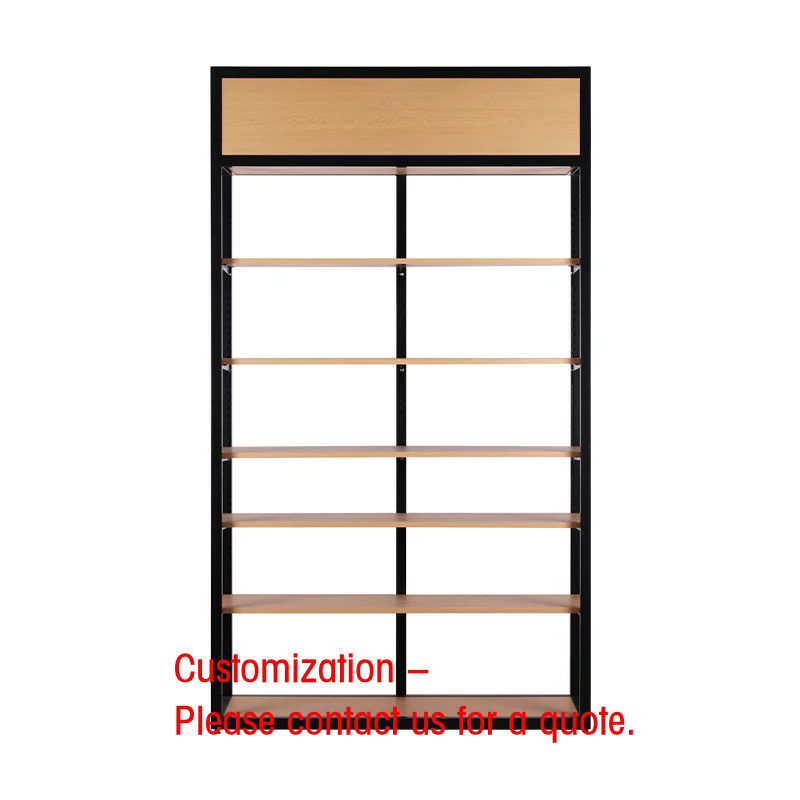 Interior Design Retail - เฟอร์นิเจอร์ตกแต่งร้านค้าปลีกโลหะแบบกำหนดเองทันสมัย ชั้นวางสินค้าไม้สำหรับร้านค้าปลีก การออกแบบตกแต่งภายใน