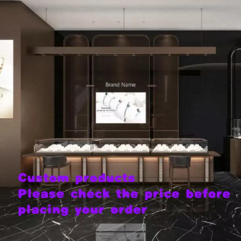 Interior Design Retail - ออกแบบโชว์รูมร้านขายเครื่องประดับปลีก ออกแบบตกแต่งภายในร้านขายเครื่องประดับ จัดแสดงเครื่องประดับ ตู้โชว์เครื่องประดับ