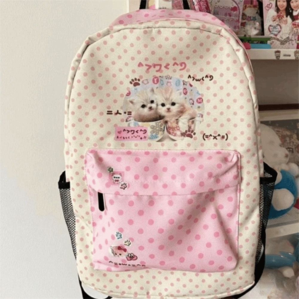 Kawaii Contrast สี Cat Dot กระ - Interior Design Handbook บทวิจารณ์และราคา