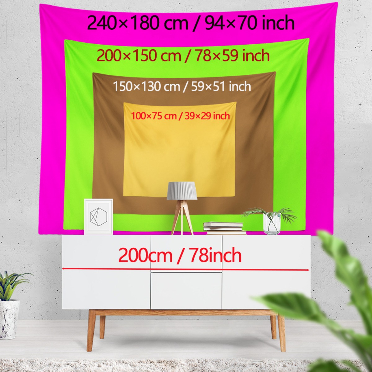 ผ้าแขวนผนังลายหัวกะโหลกและดอกก - Interior Design Style บทวิจารณ์และราคา