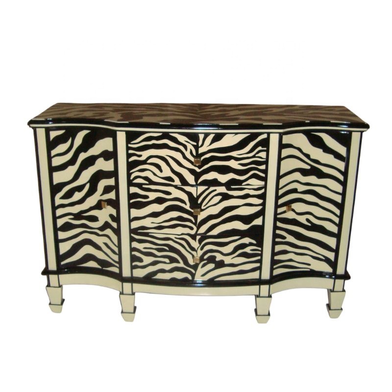 ตู้ครัวลายม้าลาย ตู้ข้างลายสัต - Interior Design Monochrome บทวิจารณ์และราคา